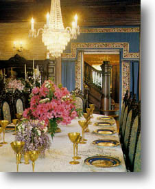 Dining room of McFaddin-Ward House in Beaumont