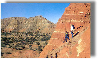 The mighty Palo Duro Canyon State Park.