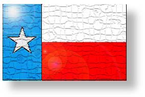 An Altered Image of The Texas State Flag.