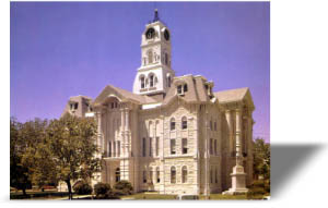 The oh so controversial Hill County Courthouse.