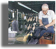 The Time honored boot maker is loved and respected in Nocona.