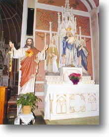 St. Mary's Church on Schulenburg's Painted Churches Tour