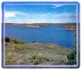 Lake Mackenzie is located within the beautiful Tule Canyon.